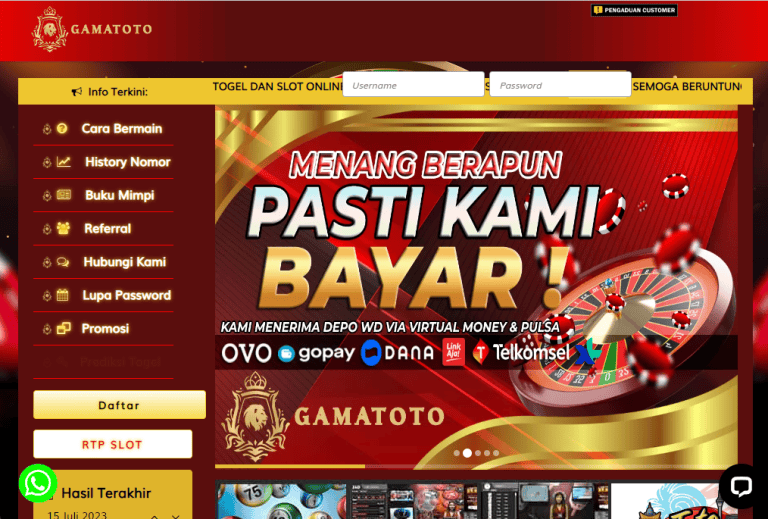 Situs Agen Judi SLOT ONLINE TERLENGKAP dengan TERPERCAYA dalam INDONESIA 2023