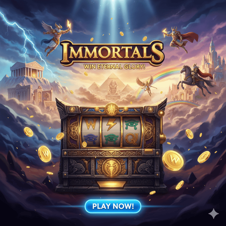 Immortals Slot: Mengarungi Dunia Dewa dan Kemenangan Abadi